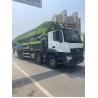 Buy cheap Mercedes-Benz Chassis 59 Meters Semi-Dry Shotcrete Type Concrete Pump Truck for Work from wholesalers