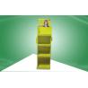 Buy cheap Heavy Duty Floor Standing POS Cardboard Displays With Flyer / Brochure Pockets from wholesalers