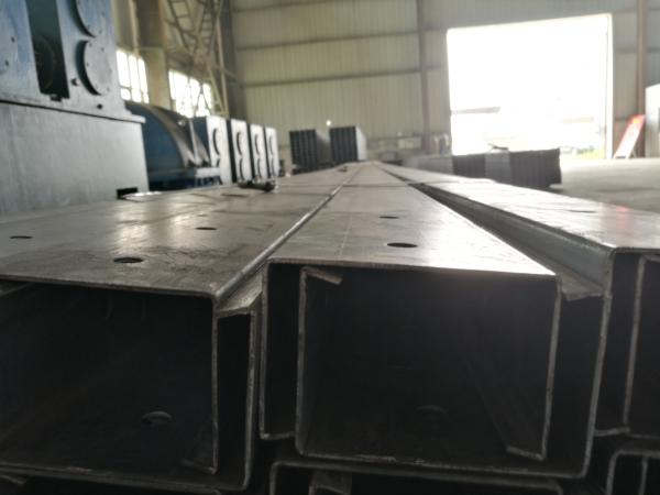 Buy cheap Black / Galvanized Steel Channel Easy Installation With ISO 9001 Certification from wholesalers