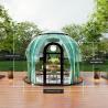 Buy cheap Transparent PC Dome Spherical Dining Room in Steel Structure Bubble House for Star Gazin from wholesalers