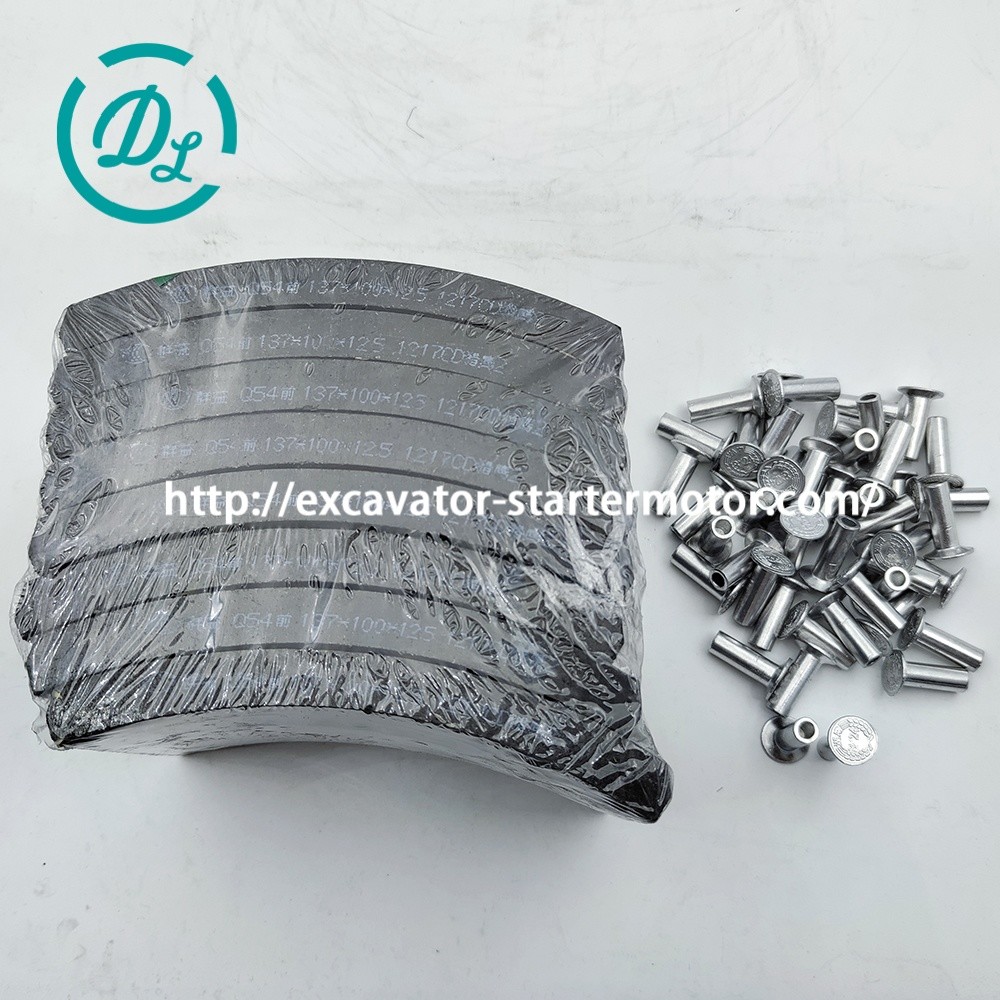 Brake Lining Dongfeng Truck Spare Parts Q54 Front 137mm*100mm*12.5mm