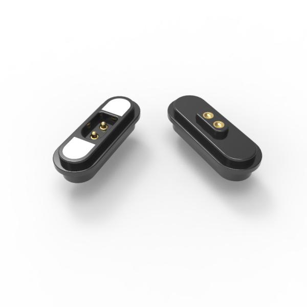 Buy cheap DIP Magnetic Connector 2 Pin Customized Magnetic Pogo Pin Connectors 3A from wholesalers