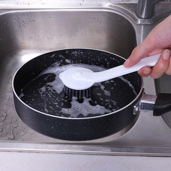Buy cheap PET Plastic Bulk Kitchen Supplies Long Handle Dish Washing Brush For Cleaning from wholesalers