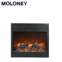 Buy cheap 750mm Modern Built In Electric Fireplace Wood Mantel Two Levels Heating product