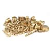 Buy cheap Anodized Brass CNC Machining Parts Hardness Lathe Turning Parts from wholesalers