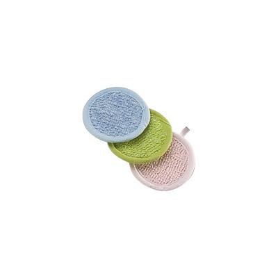 Buy cheap 6x6 Round Hemp Bath Body Scrubber Facial Pad For Face Cleaning from wholesalers