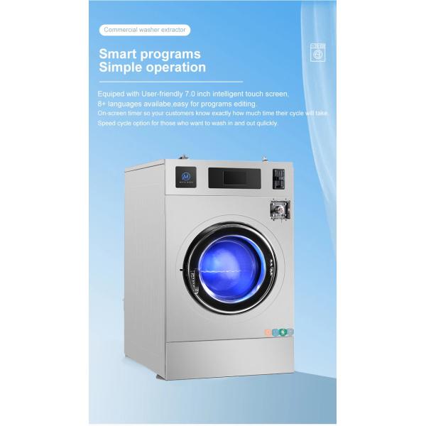 16kg Double Stack Coin Operated Washer and Dryer Machine for Laundromat