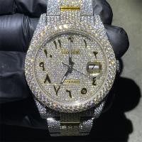 Buy cheap High End Jewelry Moissanite Diamond Watch Rolex 2824 Natural Diamond Watch product