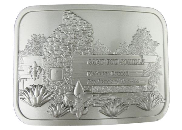 Zinc Alloy / Pewter Metal 3D Boy Scouts of America Belt Buckle without Enamel