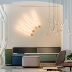 Nordic Minimalist Wall Light Designer Living Room Bedroom Cafe Home Line Wall