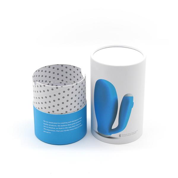 Buy cheap Toy packaging10ml 15ml 20ml 30ml 50ml 100ml recycled kraft cardboard blue white paper tube from wholesalers
