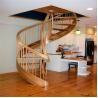 Buy cheap OEM ODM Wooden Spiral Stair , Indoor Wood Staircase Railing from wholesalers