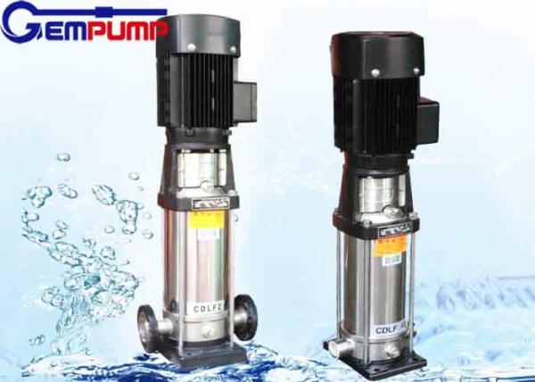 Buy cheap 23 Bar Stainless Steel Centrifugal Pump 0.37KW Vertical Inline Multistage Pump from wholesalers