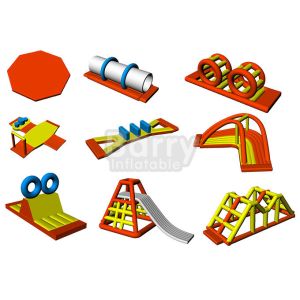 Buy cheap Wake Island Inflatable Water Park Adventure Inflatable Playground PVC Tarpaulin from wholesalers