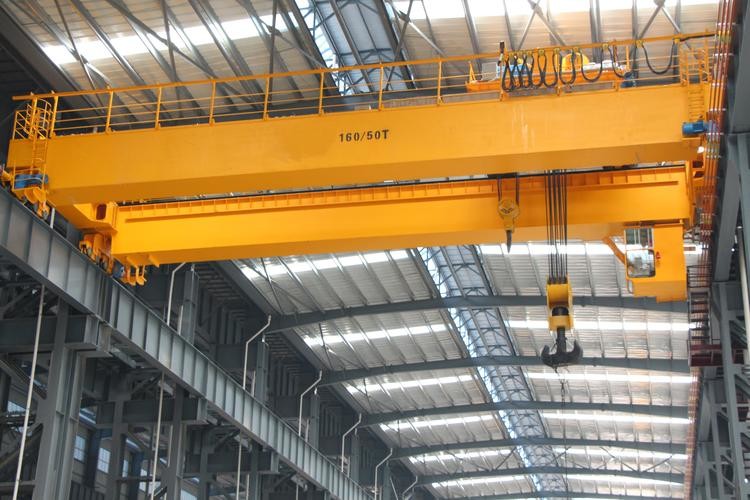 Warehouse Indoor Overhead Crane Double Girder With CE Certification