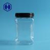 Buy cheap 850ml Bpa Free Square Plastic Grip Jar With Lid PET Food Packaging from wholesalers