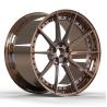 Buy cheap Custom 2PC Forged Rims Wheels Polished Lip 8Jx20 ET309Jx20 ET44 For BMW 520 530 from wholesalers