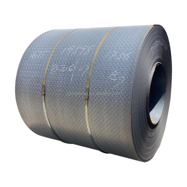 Buy cheap strength Steel Plate A36 Hot Rolled Steel Checkered Coils with 2.5mm 3.5mm 4.5mm Thickness from wholesalers