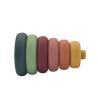 Buy cheap PVC Lead Free Silicone ODM Bath Baby Stacking Toy Rounded Edges from wholesalers