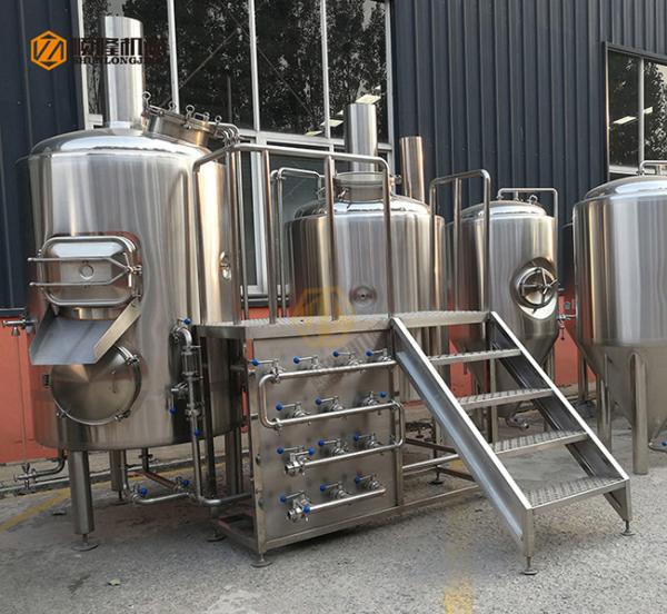 Buy cheap 300L Capacity Brewhouse Equipment , Stainless Steel 3 Vessel Brewhouse from wholesalers
