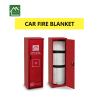 Buy cheap White Fire Extinguisher Blanket 550℃ Temperature Long Term Protection For Cars Safety from wholesalers