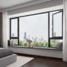 Buy cheap Bedroom Aluminum Black Broken Bridge Casement Windows with and Level 8 Air Tightness from wholesalers