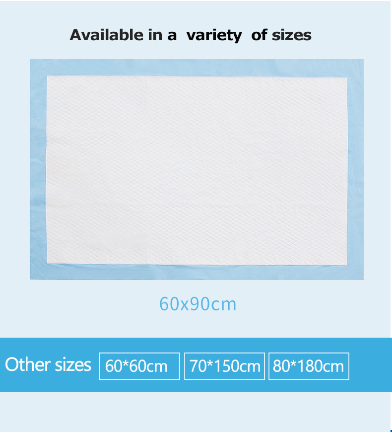 Hospital Adult Women Maternity Disposable Bed Mat Nursing Underpad for Dignity Sheets
