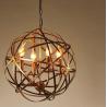Buy cheap American Retro Industrial pendant light Iron Ball 4*E14 Bulb Loft Creative Home round pendant light(WH-VP-124) from wholesalers