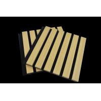 Buy cheap Wooden Fireproof Slat Wall Acoustic Panels Hot Melt Adhesive 600*2800*21Mm product