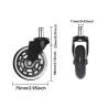 Buy cheap Amazon Hot Sales 5 A Set Black Pu Chaire Casters Wheels Soft Transparent Caster from wholesalers