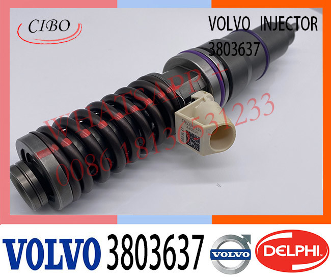 3803637 Diesel Engine Fuel Injector 3803637 BEBE4C08001 3829087 For VOL TAD1641GE 21582096 20430583