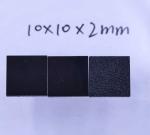Black Polycrystalline BDD Diamond Boron Doped CVD Diamond Rough Surface High