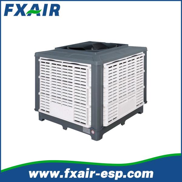 18000cmh Hot sale noiseless box shape industrial Wall Mounted Air cooler/