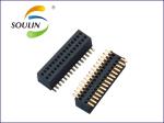 0.8mm Pitch Right Angle Female Header Waterproof Gold Plated