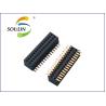 Buy cheap 0.8mm Pitch Right Angle Female Header Waterproof Gold Plated from wholesalers