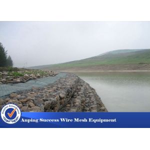 Buy cheap Environment Protecting Gabion Retaining Wall / Hexagonal Wire Netting 8x10 Mm from wholesalers