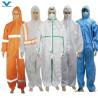 Buy cheap Provide Free Sample for PPE Disposable Protective Coveralls Nonwoven White CE Coverall from wholesalers