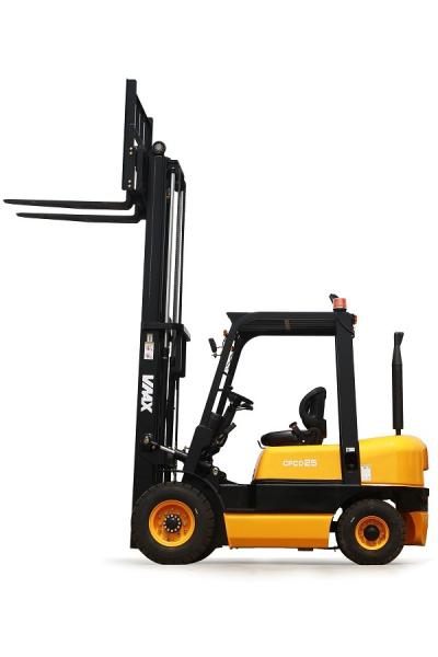 Buy cheap Industrial Electric Reach Forklift 2 Ton Fork Lift Truck 3m 2 stage Duplex Mast from wholesalers