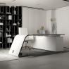 Buy cheap Strong Executive Boss Luxury Office Desk in Grey for Home Office or Office Building from wholesalers
