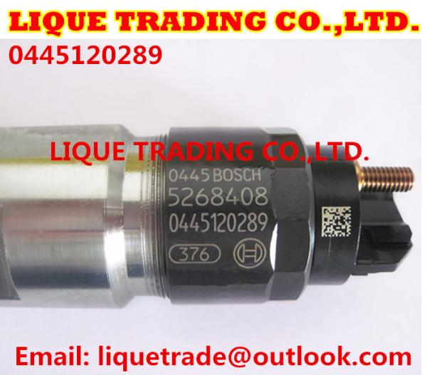 Buy cheap BOSCH INJECTOR 0445120289 / 5268408 Genuine Common rail injector 0445120289 / 0 445 120 289 for 5268408 from wholesalers