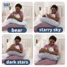 Buy cheap C Shape Motherhood Maternity Pregnancy Pillow Customized Color 100% Cotton from wholesalers