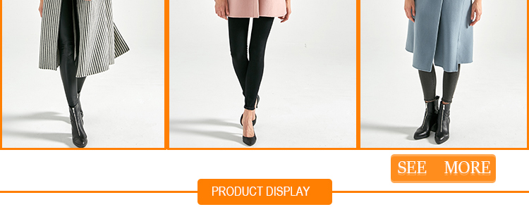 Long Big Lapel Women's Casual Winter Coats , Woolen Overcoat For Ladies