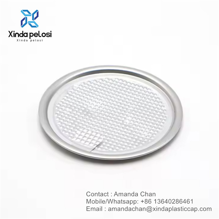 wholesale Aluminium Foil Peel Off Ends Can Seal Lids Easy Peel Open Lids