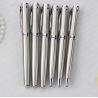 Buy cheap Good quality stainless steel metal pen silver metal roller ball pen with engrave logo from wholesalers