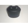 Buy cheap Black Silicone Rubber Parts Cylindrical Rubber Handle Sleeve 1*25mm from wholesalers