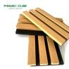 Buy cheap Modern Sound Absorption Decorative Slatted Wood Veneer Acoustic Panel for Interior Wall and Ceiling from wholesalers
