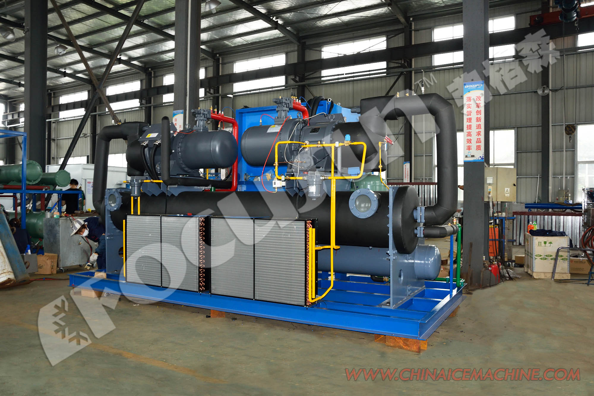 Industrial Water Chiller Unit Cooling System with SUS304 Staineless Steel Material