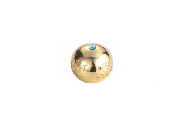 Buy cheap Heavy Duty Zamac Perfume Bottle Cap With Stone On Top from wholesalers