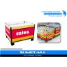 Buy cheap Steel Promotional Display Counter Storage Containers For Supermarket Products Promotion from wholesalers