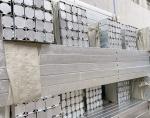Q235 Galvanized Steel Cross Arm Brace Pole Rectangular Tube Transmission Line